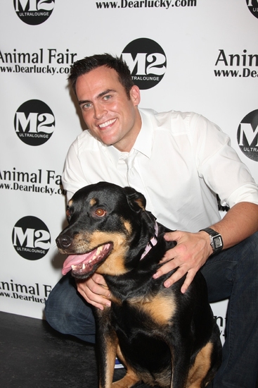 Cheyenne Jackson and Zora Photo